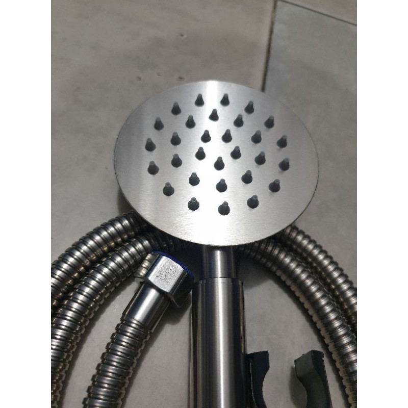 paket shower mandi stainless SUS304 dan kran cabang PROMO