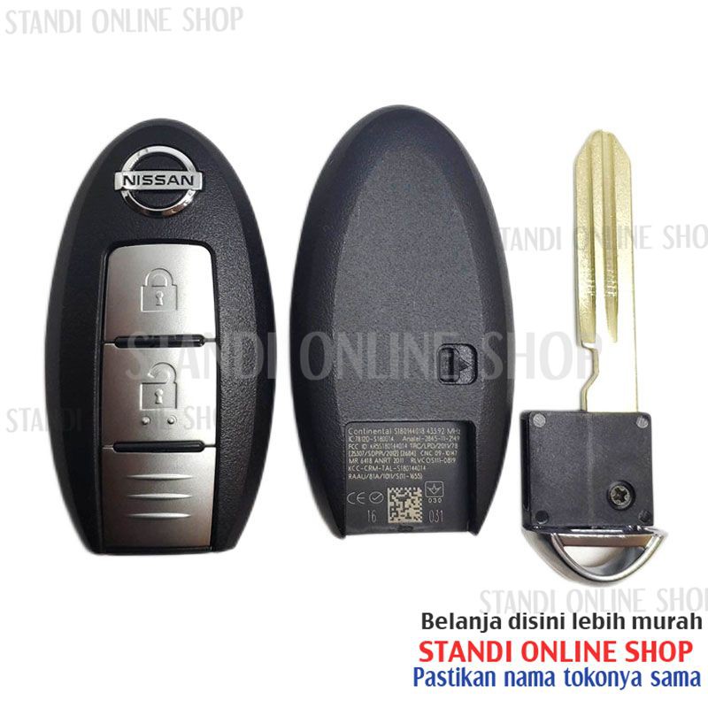 Cassing Remote Rumah Kunci SmartKey Nissan Juke