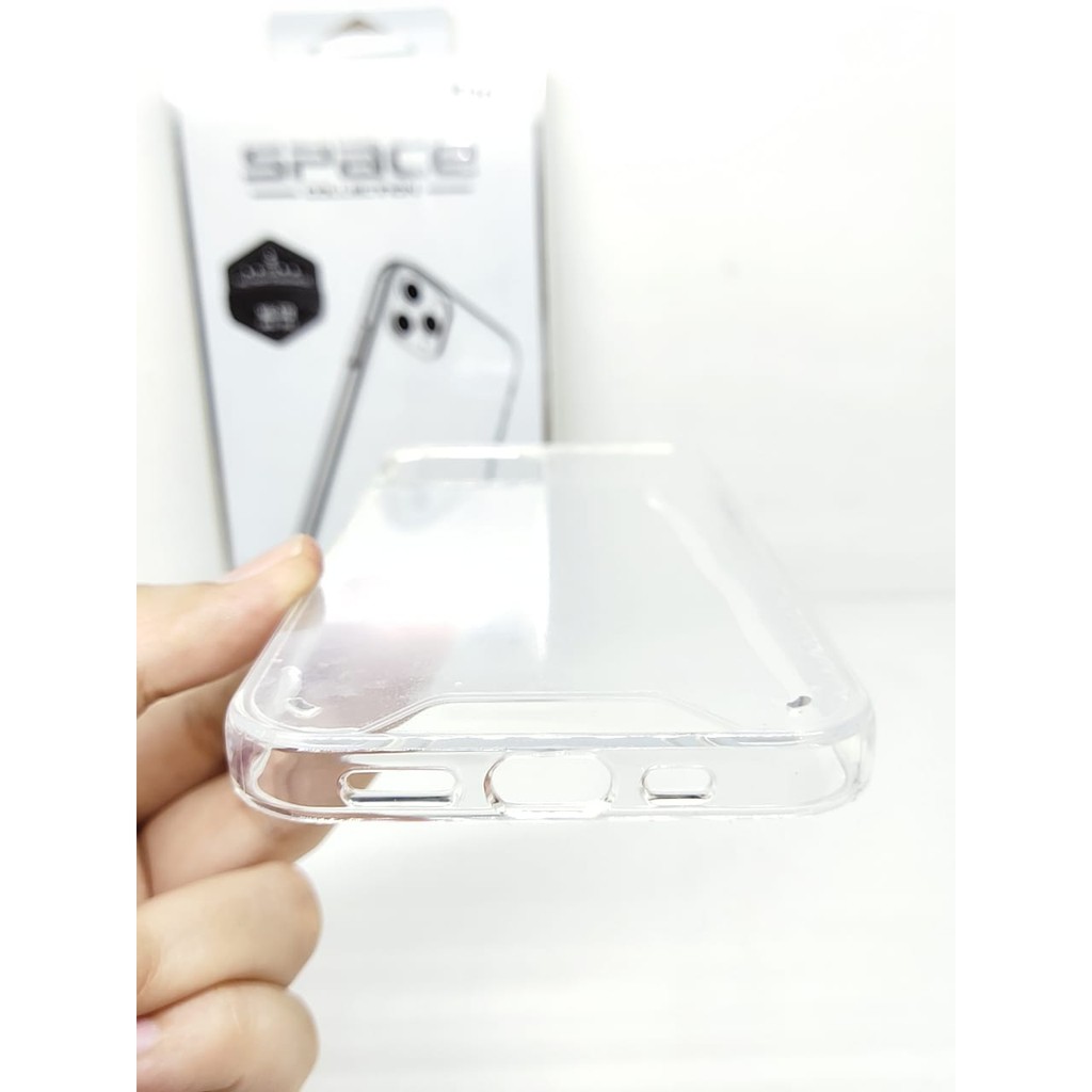 SPACE Case iPhone 12 12 Pro 6.1 inchi Drop Resistan Anti Shock Transparan High Quality