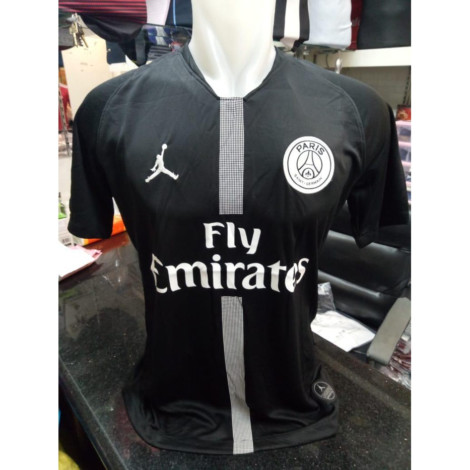 JERSEY BOLA PSG 3RD JORDAN HITAM 2018/2019 GRADE ORI