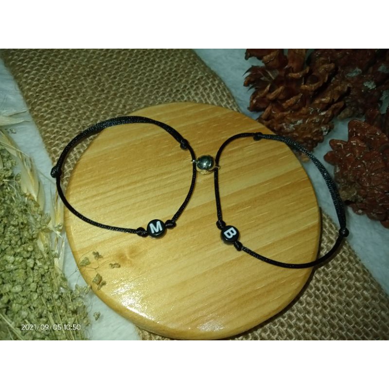 GELANG COUPLE MAGNET LOVE