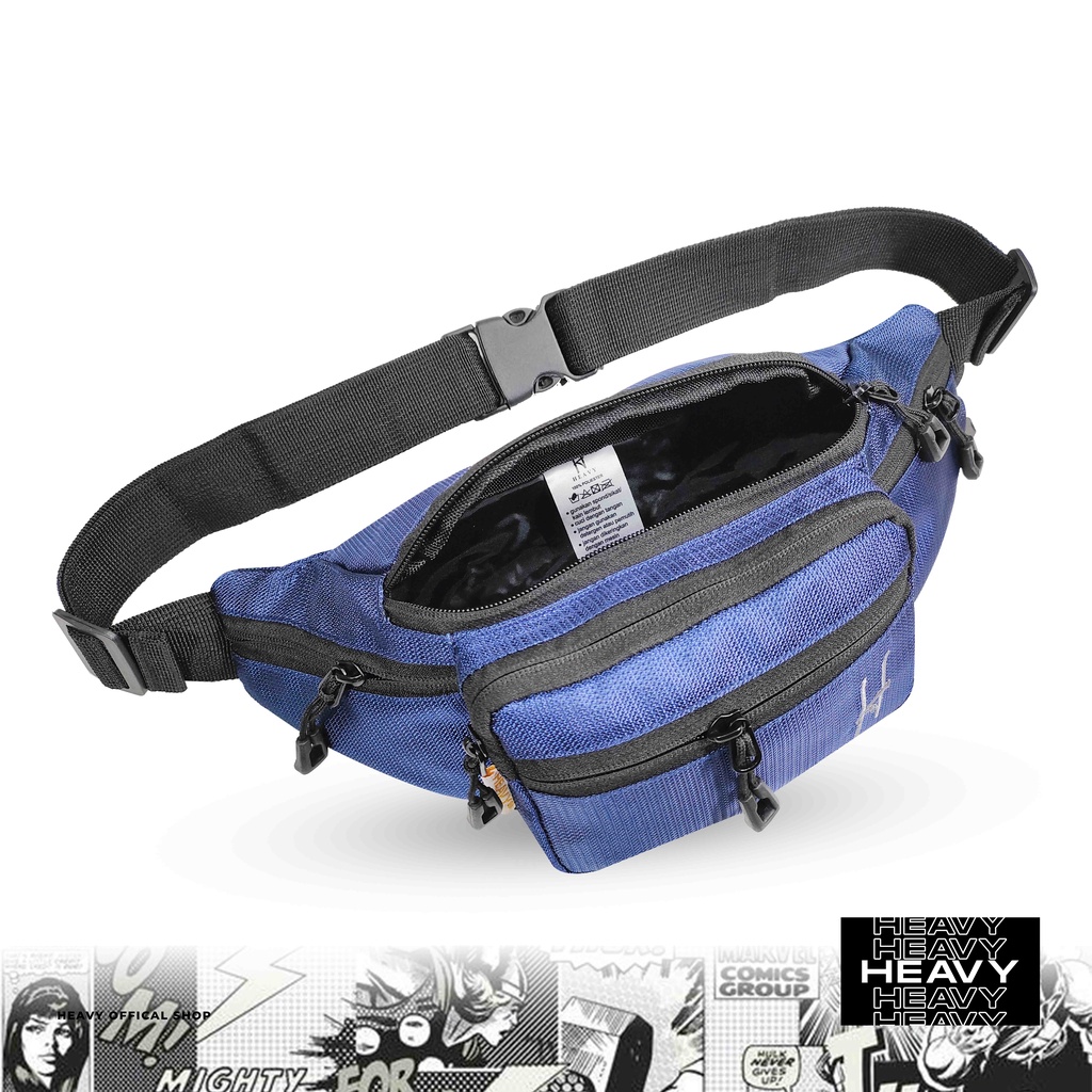 Tas Pinggang Pria - Waistbag Heavy Original - Cross Body Bag - Tas Pria Heavy