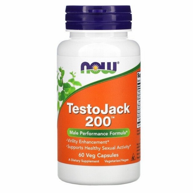Now Foods TestoJack 200 60 Veg Capsules