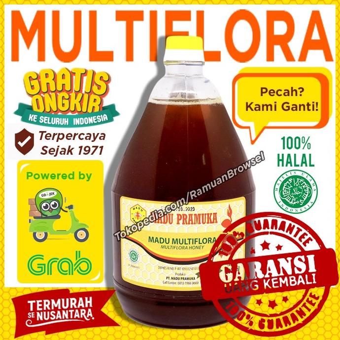 

Promo Awal tahun Madu Pramuka Multiflora 2000 ml (2 Liter) Promo Awal tahun