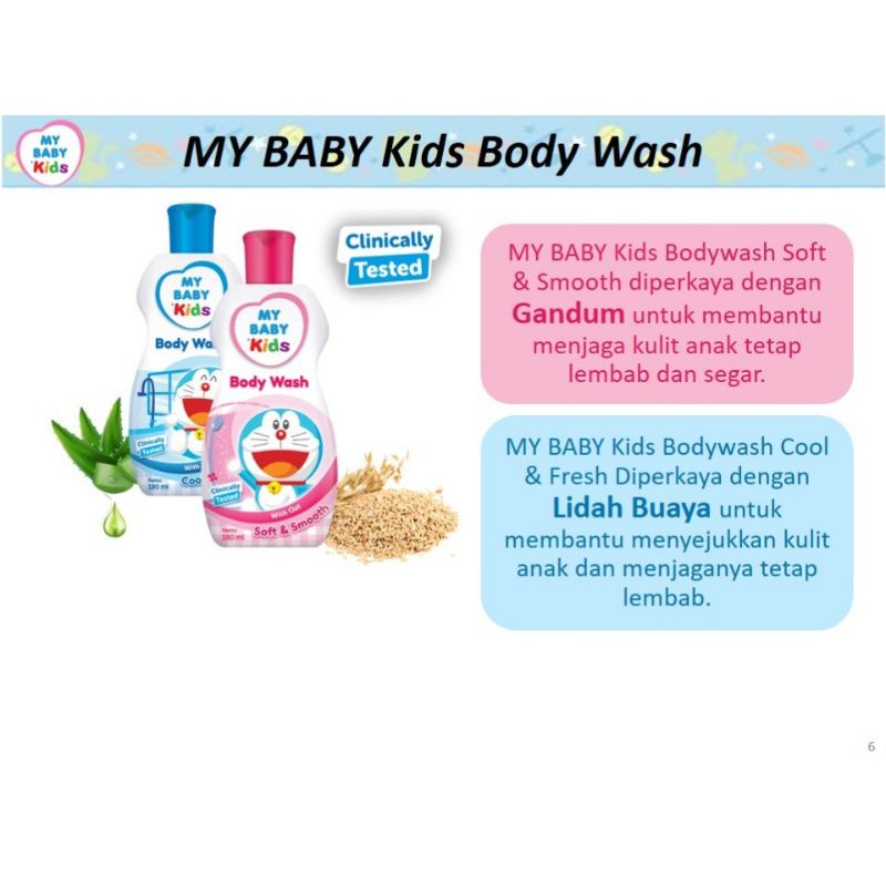 My Baby Kids Body Wash 180ml