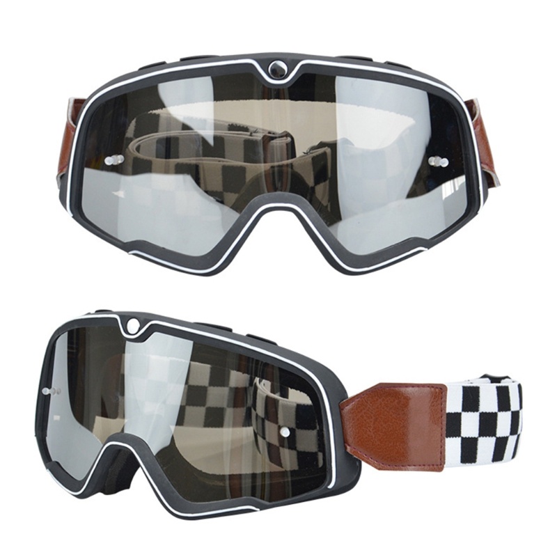 Zzz Kacamata Goggles Helm Motor Anti Debu / Angin