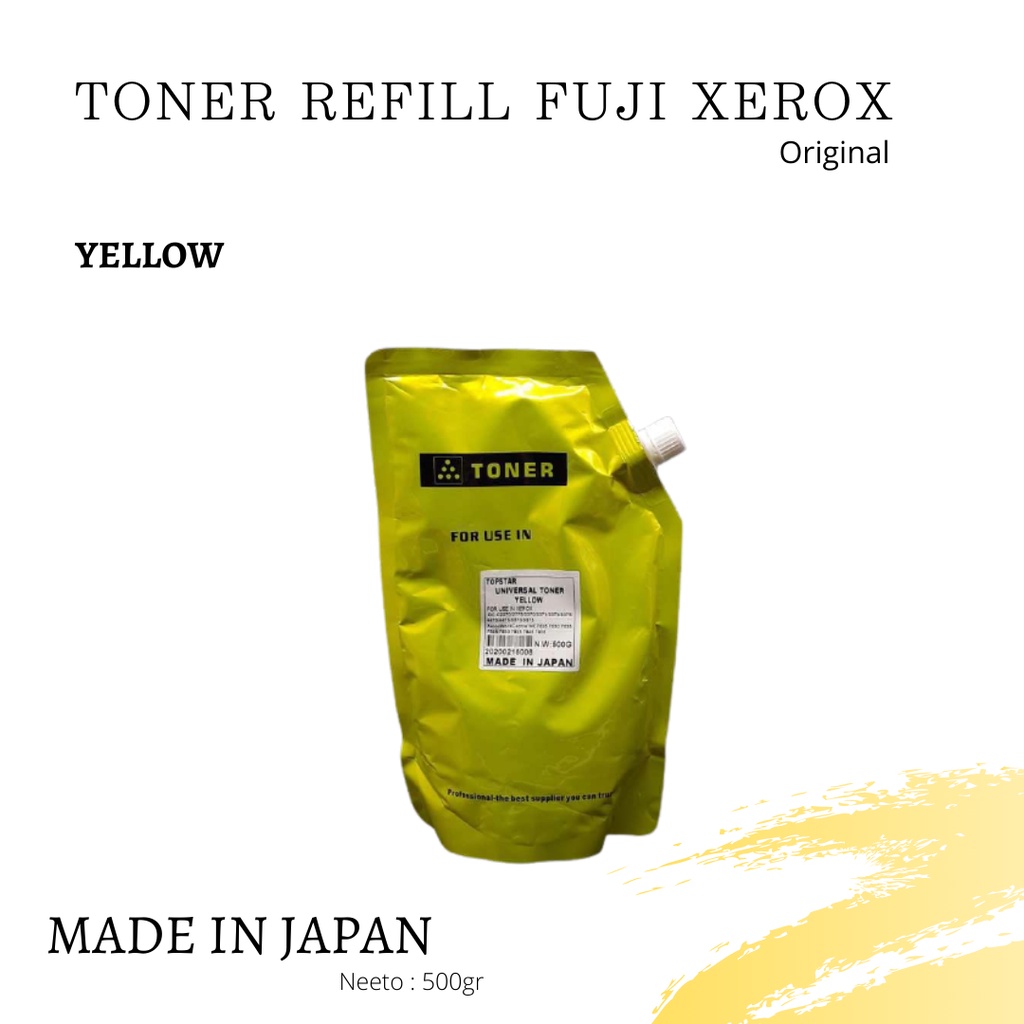 Toner Fuji Xerox WorkCentre 7525 7530 7535 7545 7556 7830 Yellow Kuning