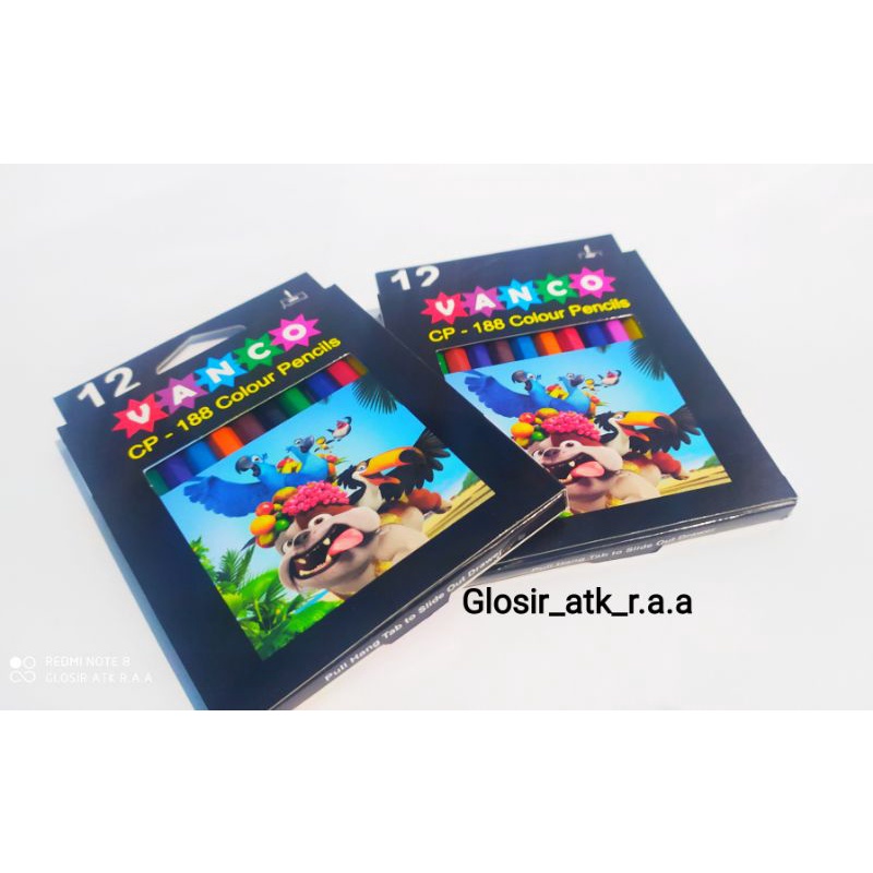 

Pensil Gambar Vanco Cp-188/Pensil warna Pendek/