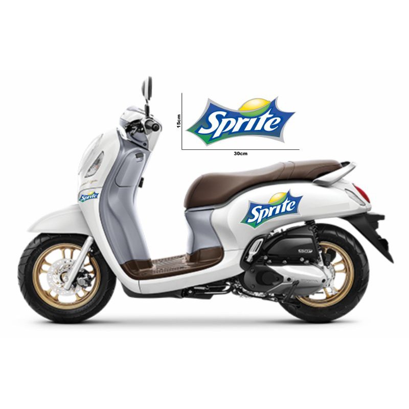 STIKER SPRITE STRIPING LIST BODY MOTOR SCOOPY/ALL MATIC