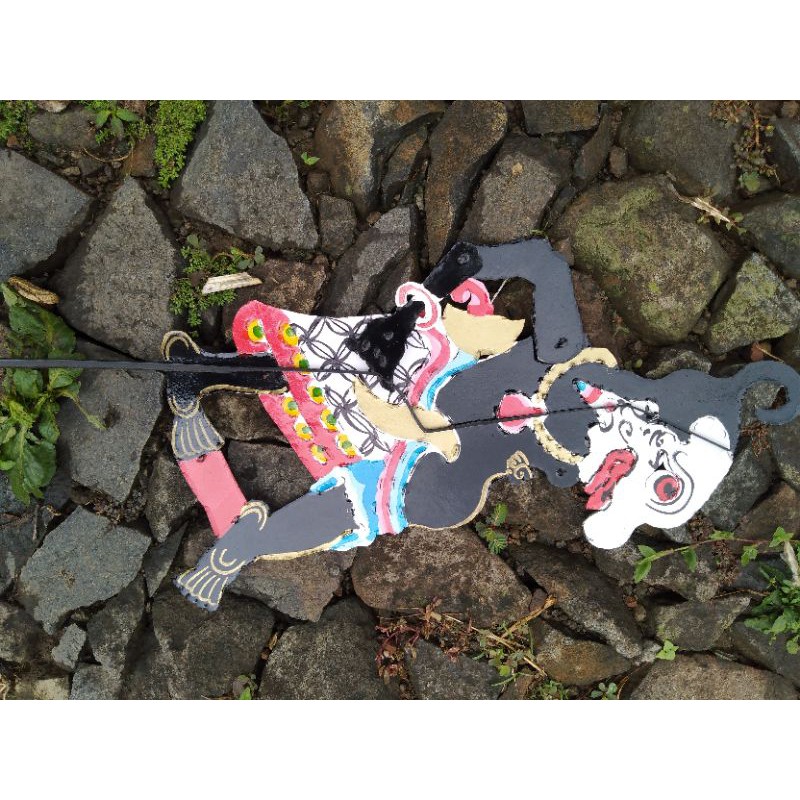Wayang Kulit Karton Gareng