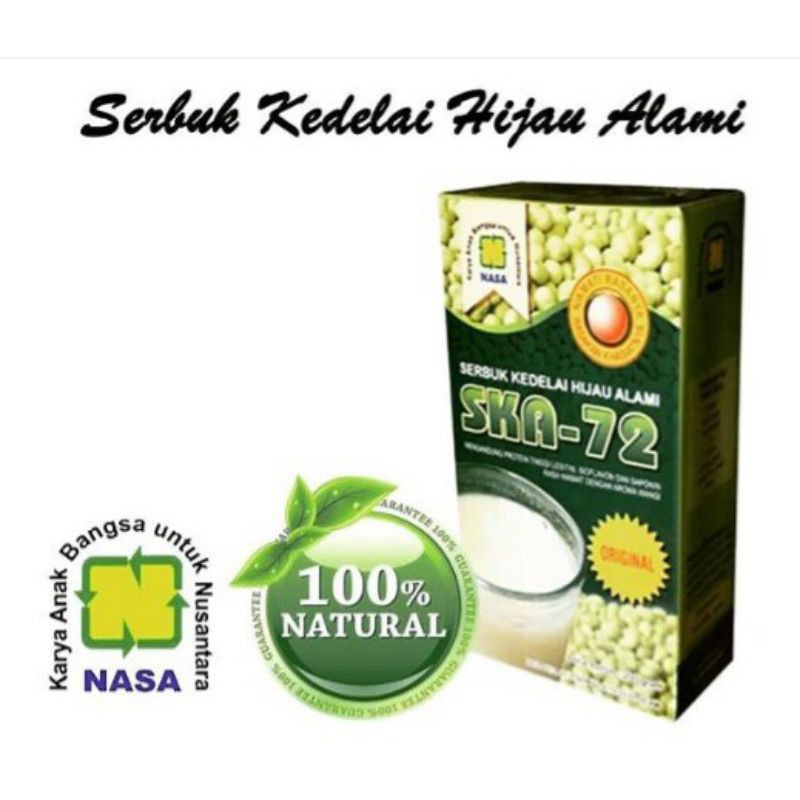 

SKA 72susu kedelai NASA/penambah berat badan/mengontrol kolesterol dalam darah/