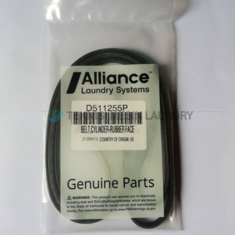 Cinghia Del Tamburo Asciugatrice Alliance D511255P Faccia - Foto 11