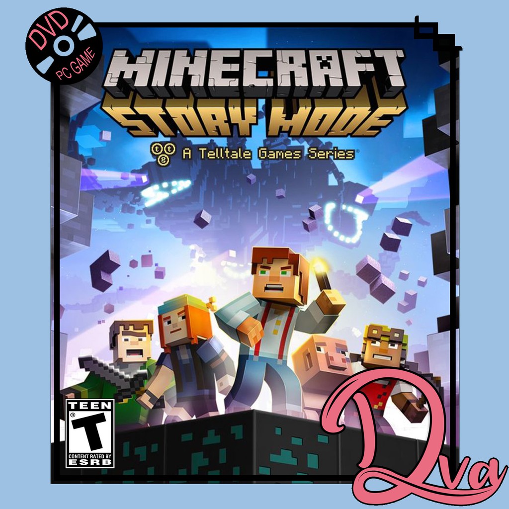 Minecraft Story Mode Complete Season - PC GAME CD DVD GAME PC