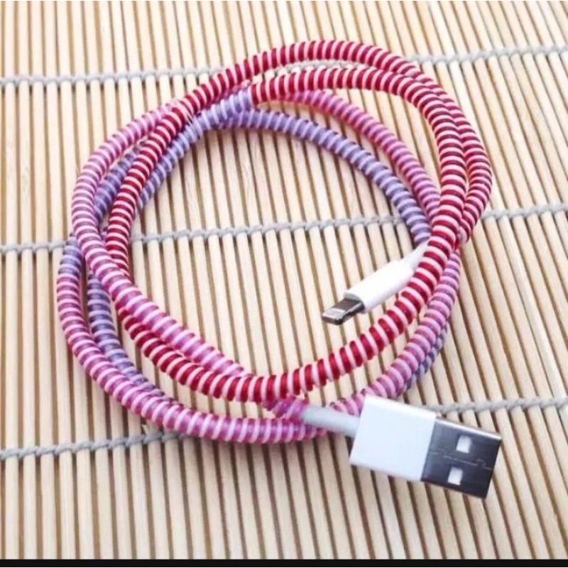 PELINDUNG KABEL CHARGER 1,2,3 WARNA