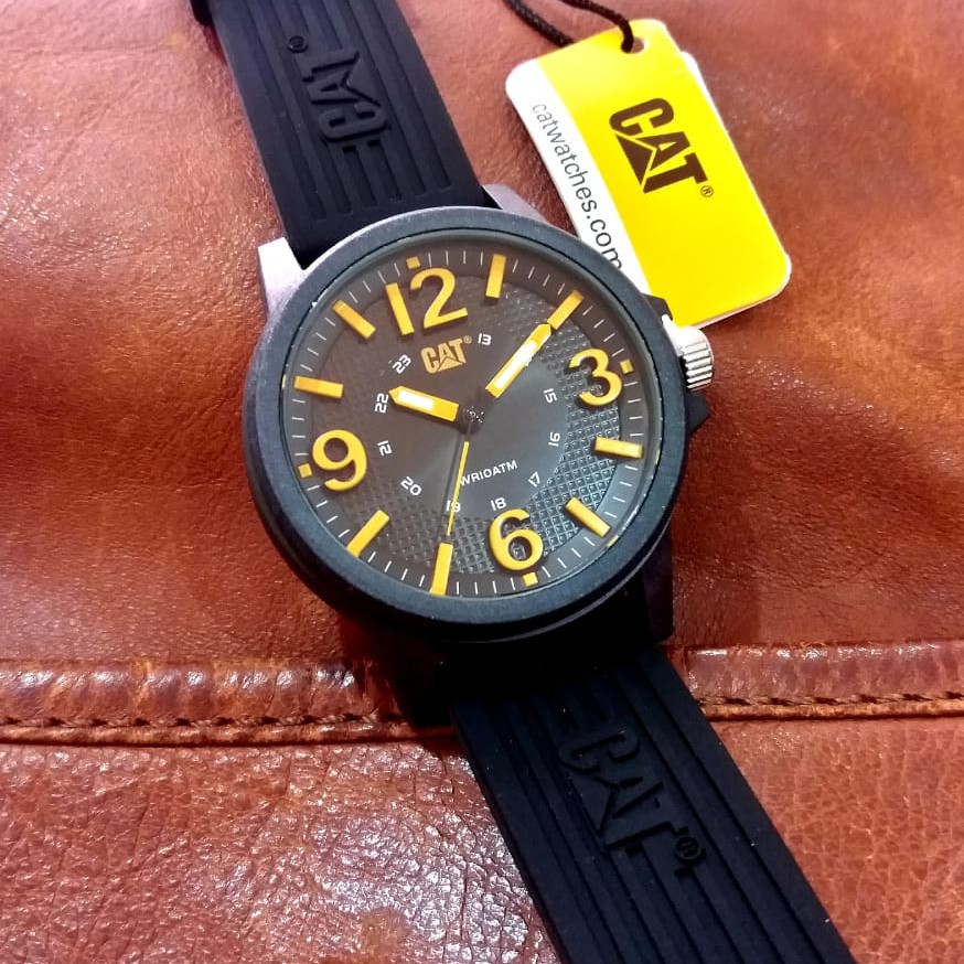 Jam Tangan Pria CAT LF.111.21.137 Groovy Black Original