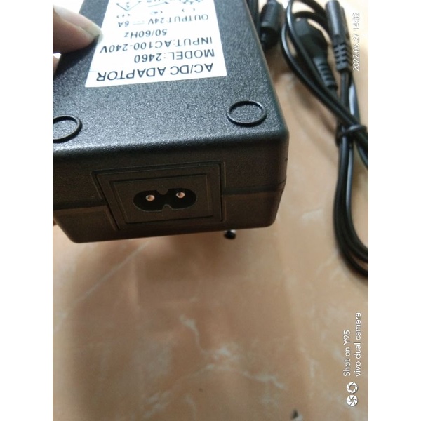 Adaptor DC 24V 6A input AC 100-240V made in china