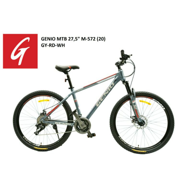 sepeda gunung,MTB GENIO 27.5 M572