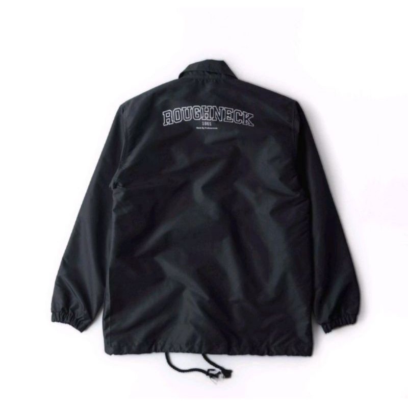 Roughneck 1991 Jaket Coach List Black