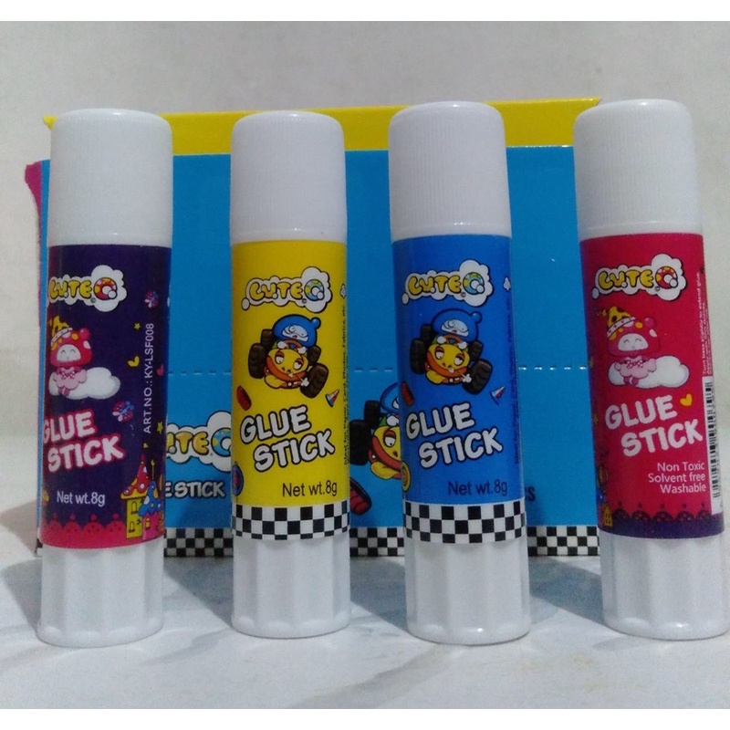 

Glue stick Cuteq 8gram non toxic