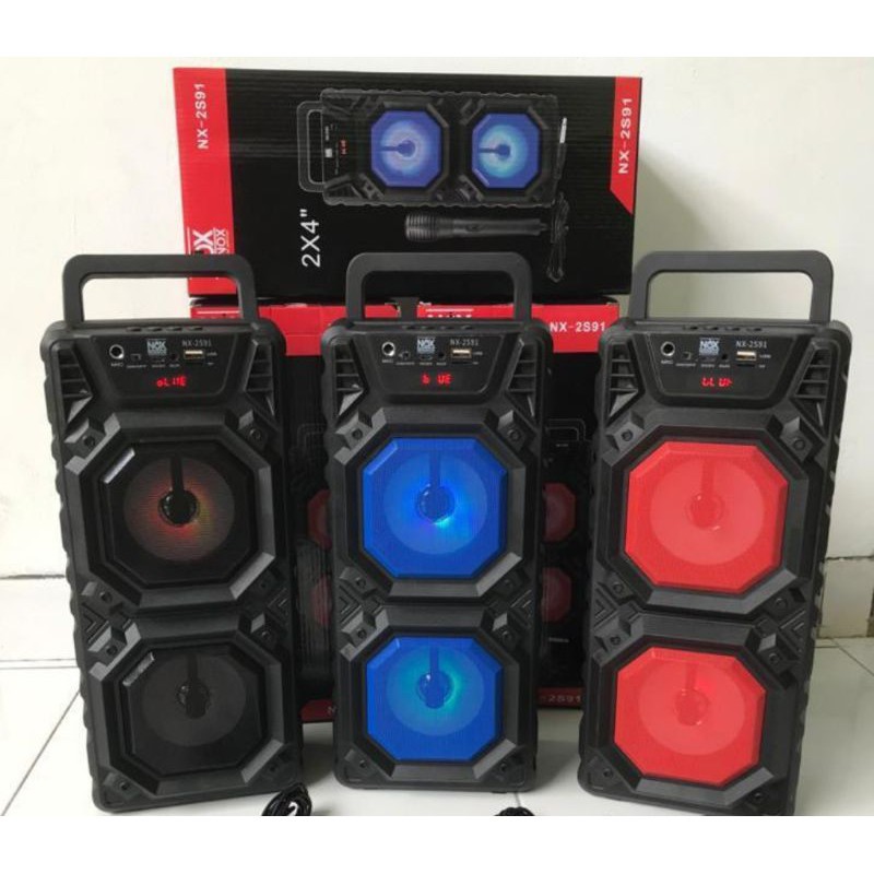 SPEAKER BLUETOOTH KARAOKE NIXNOX NX-2S91