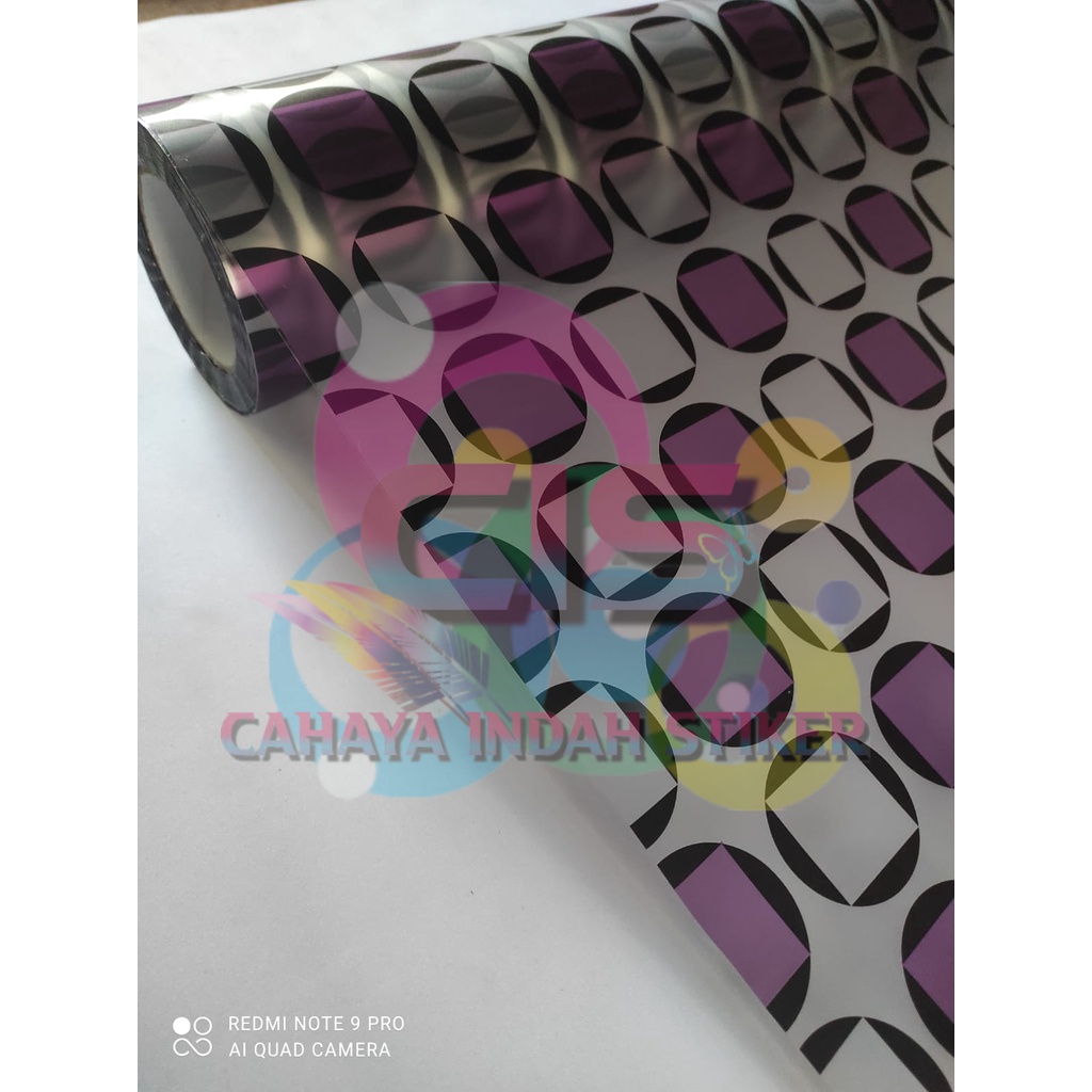 Stiker Kaca Sanblast Kaca Kamar Mandi /Jendela Motif 83118