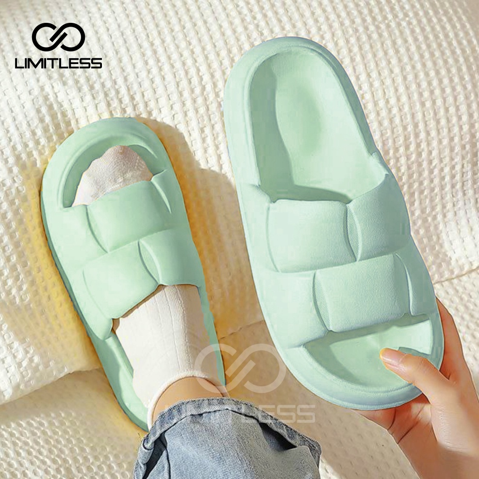 Sandal Slop Wanita Ringan Empuk Fashionable Eva Phylon Ringan Nyaman Sendal Slop Cewek Indoor Outdoor Comfortable Stylish Terbaru