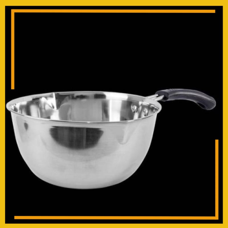 Komodo Panci Susu Gagang 1 Milk Pot Sauce Pan Stainless 18 cm