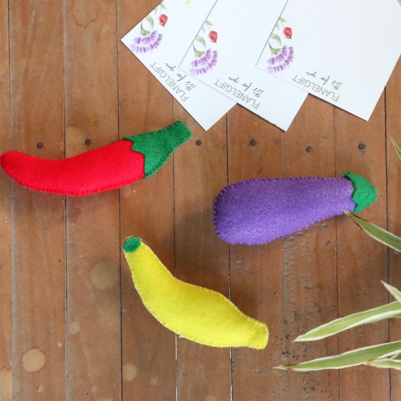 Tempelan kulkas sayur buah