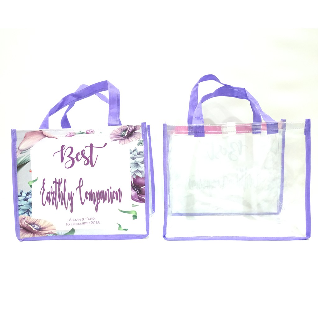 

Tas Souvenir Ulang Tahun / Tas Ultah / Tas Souvenir / Jinjing Mika tebal Oscar / Goodie Bag