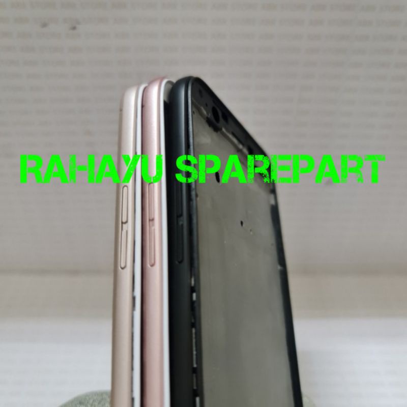 Casing Housing Oppo A57 - Oppo A39 | Backdoor plus Tulangan LCD | Tombol Luar | Frame Bazel Original
