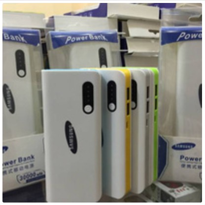 Power Bank Samsung 28.800mAh Bonus Tongsis+Post Card Candi Borobudur