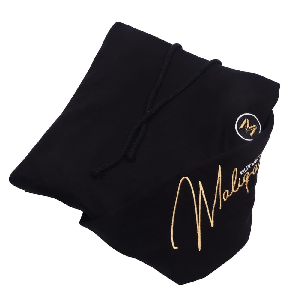 Jaket Sweater Hoodie M.A. HAND LATIN – Black Edition Fashion Trendy Casual Pria Good Brand Quality S