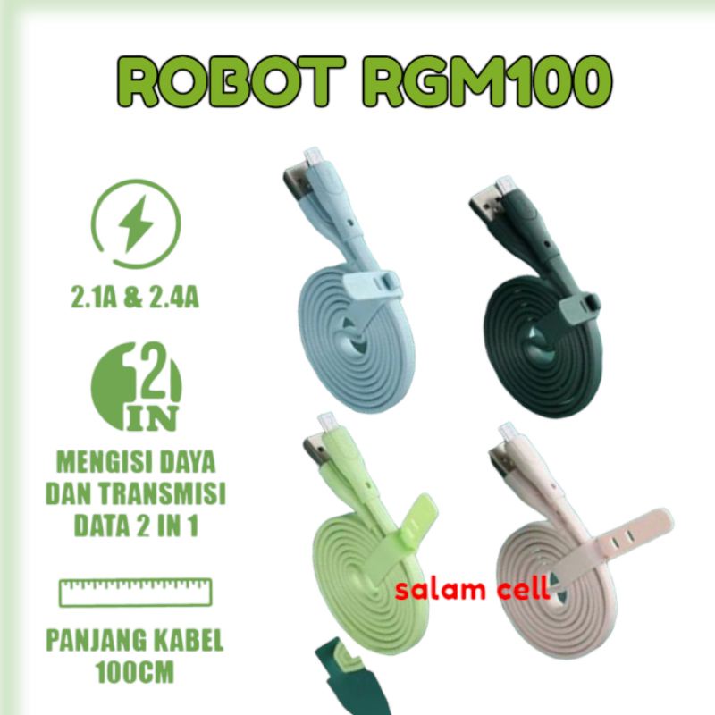 Kabel Data Micro Usb ROBOT RGM100 Original