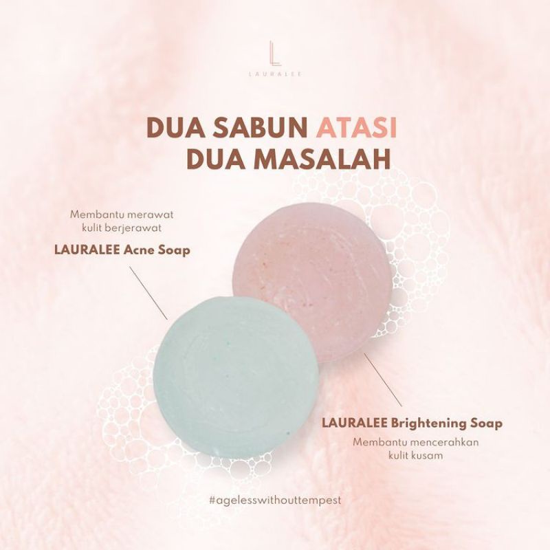 SABUN LAURALEE DNA SALMON SOAP ISI 2 SABUN PEMUTIH