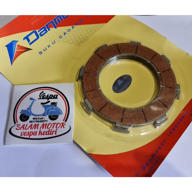 kampas kopling vespa per 7 excel exclusive Danmotor