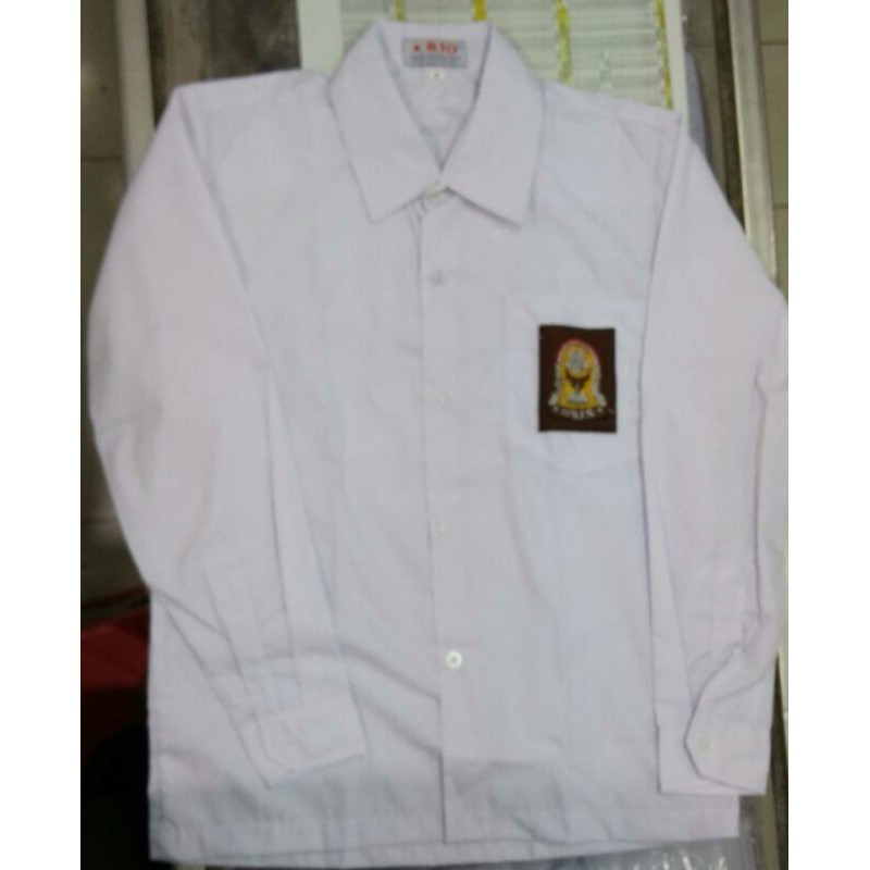 BAJU SERAGAM SMA TANGAN PANJANG / KEMEJA SMA PANJANG /  BAJU KEMEJA SMA PANIANG MUSLIM / HEM SMA PAN