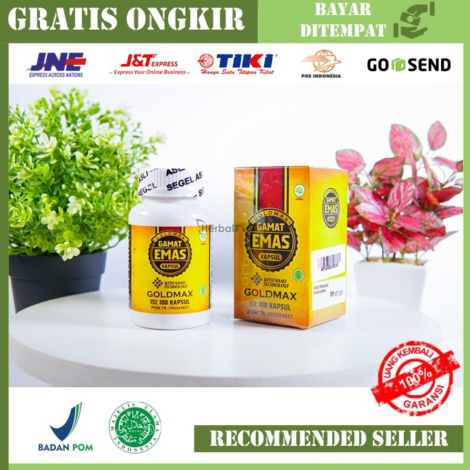 Bisa Cod Gamat Emas Kapsul Obat Herbal Lambung Original With Nano Technologhy