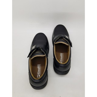  Sepatu  formal kulit  asli  perekat velcro tipe casual 