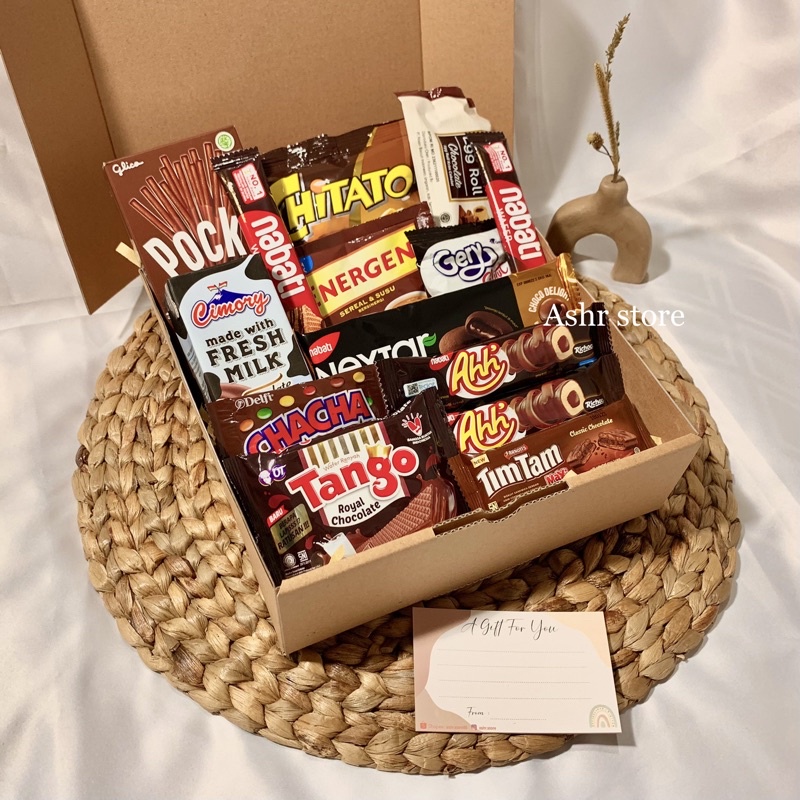 HAMPERS / GIFT BOX / SNACK BOX / KADO ULANG TAHUN / VALENTINE / ANNIVERSARY - parcel lebaran parcel idul fitri parcel idulfitri coklat