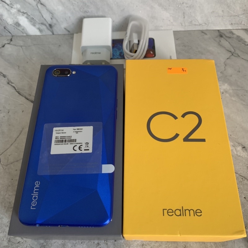 Realme C2 ram 3GB 32GB Bekas - Mulus - Fullset resmi - second