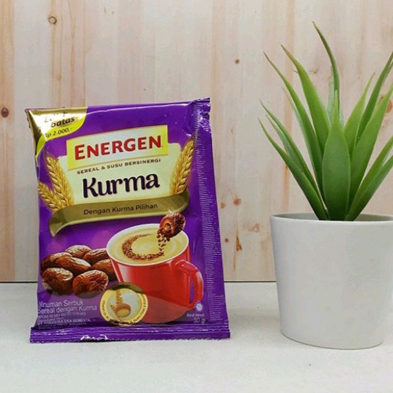 

Energen Sereal Susu Bersinergi Kurma Instan Kemasan Sachet 30 gr