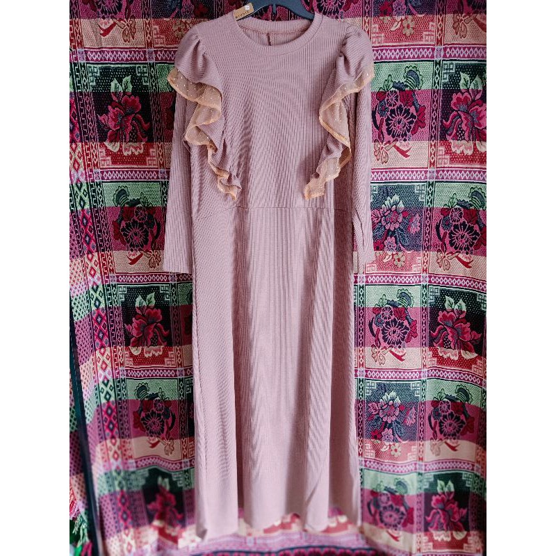 Gamis knit import Miudis MU