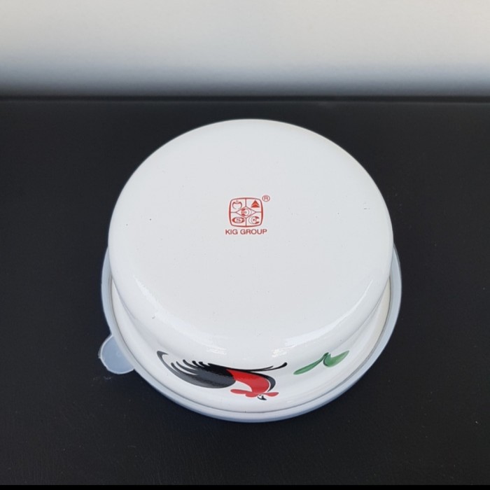 Buruan Beli - Rantang Sealware Makanan 1 Set/Rantang Enamel Motif Jago