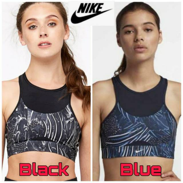Nike Sport Bra Original Ada Busa Sponge Pad Sport Fitness Gym Running Yoga Dance Olahraga Lari Senam