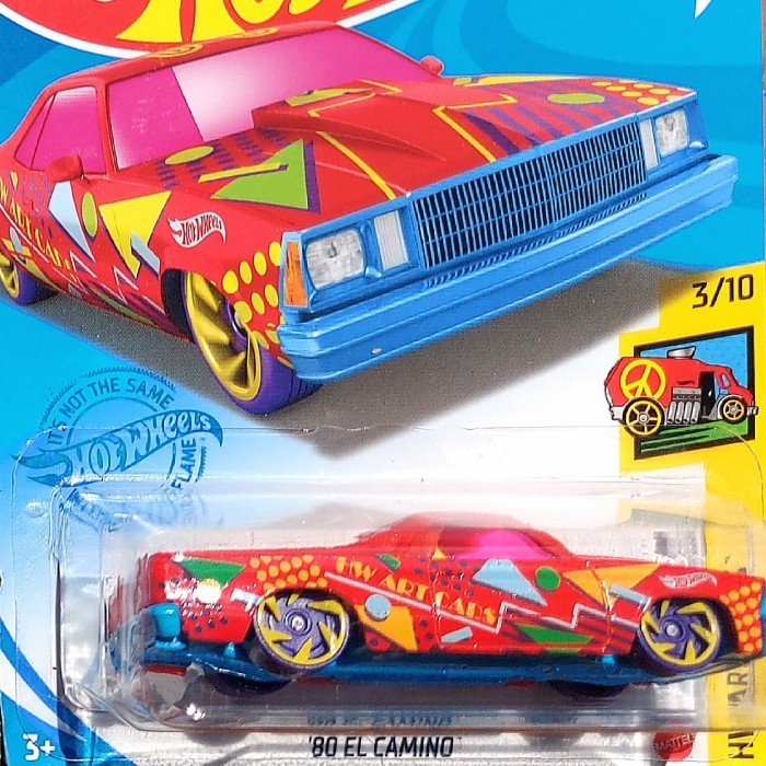 HOTWHEELS 80 EL CAMINO 2021 MERAH - PICKUP VAN MUSCLE OLDSCHOOL - HW 80 EL CAMINO MERAH ORIGINAL HW 