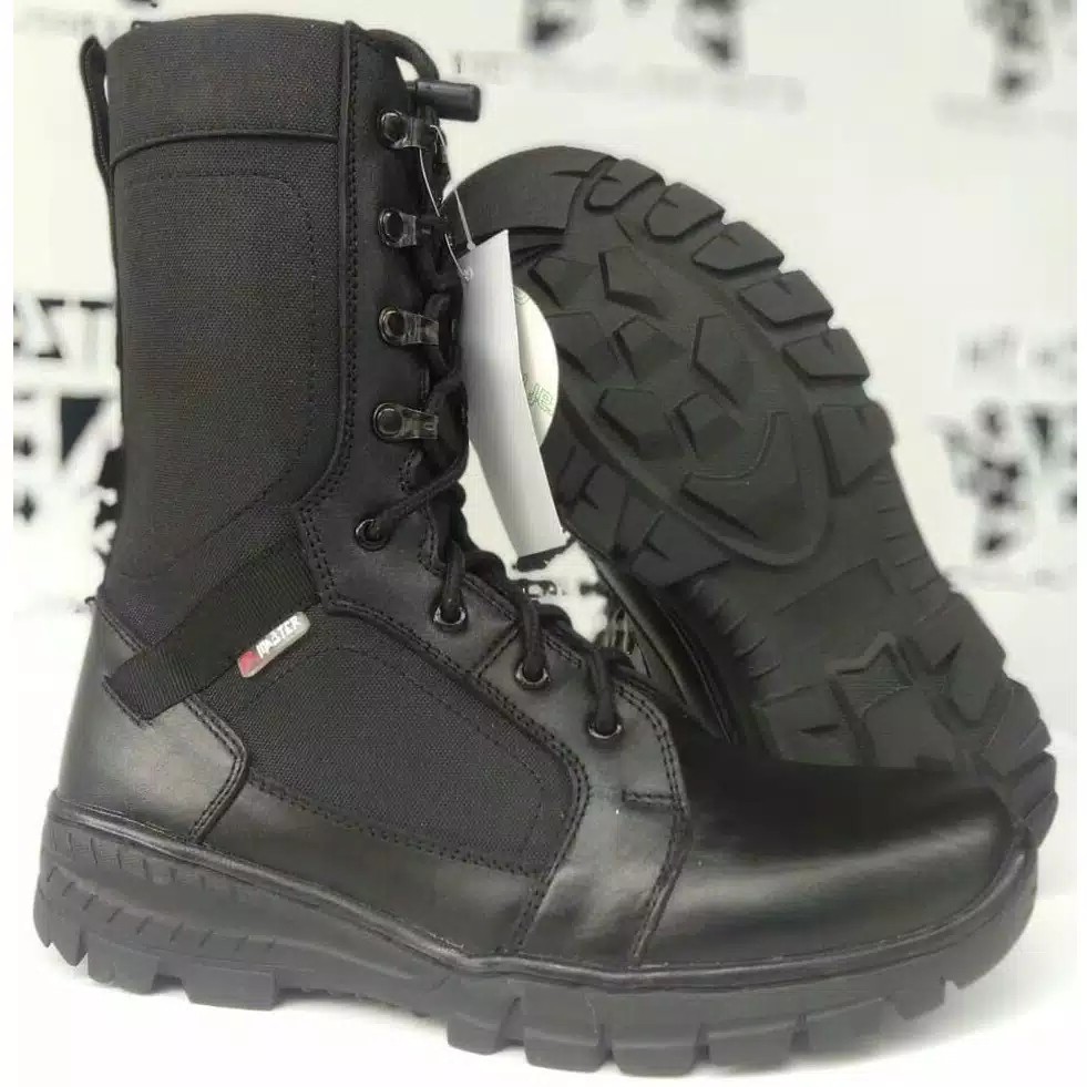 Sepatu Pdl Master Swat Asli Kulit Sapi Sepatu PDL Tni Polri Security Satpam Sepatu Boots Pria Wanita