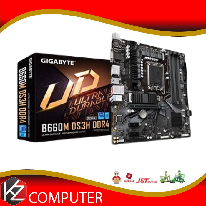 GIGABYTE B660M DS3H DDR4 (LGA 1700, B660M, DDR4, USB3.2, SATA3)