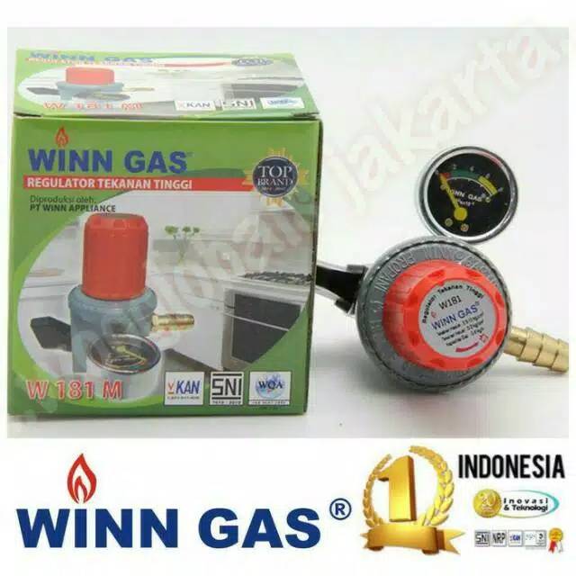 Regulator kompor gas tekanan tinggi