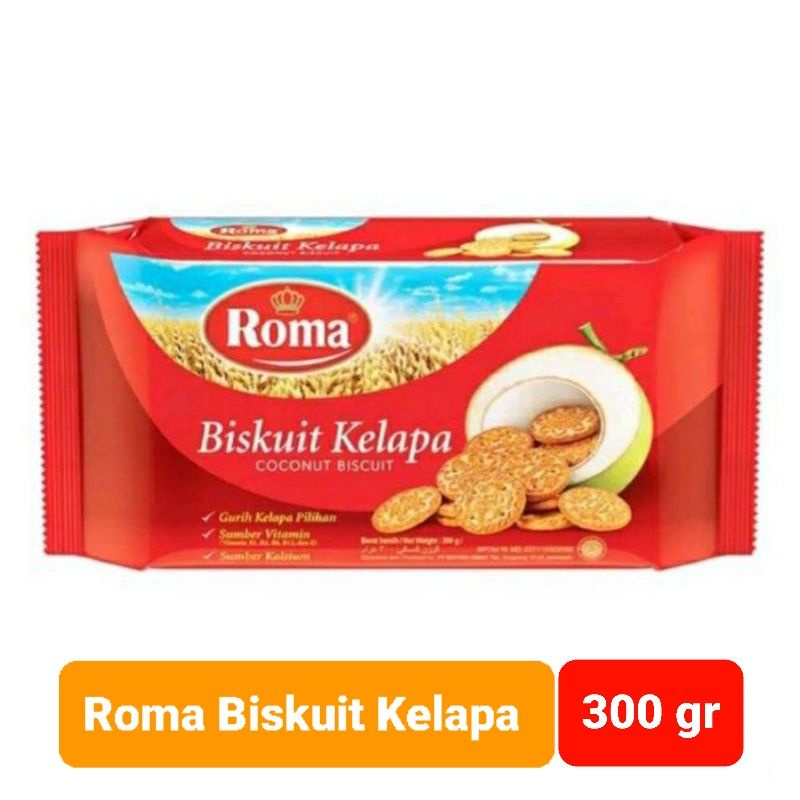 Biskuit ROMA KELAPA 300 gr