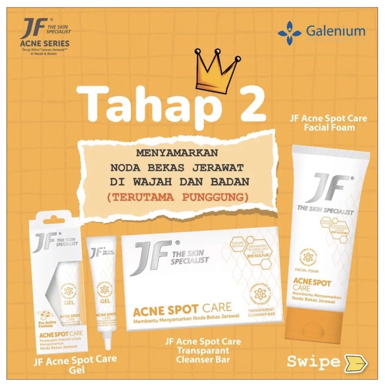 JF Acne Spot Care / Anti Acne Facial / Acne Protect Facial Foam 70gr